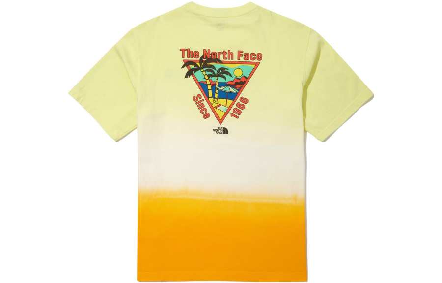 THE NORTH FACE T Shirt Unisex Yellow
