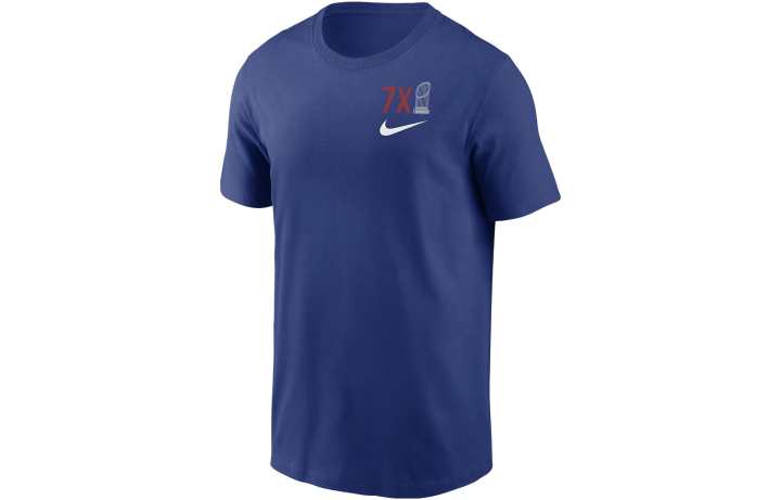 Nike Nike T Shirts Men's Blue Crew Neck Moderate Other