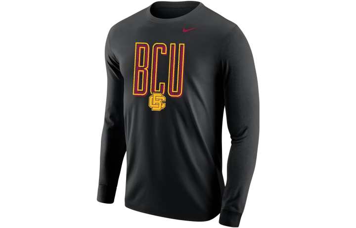 Nike Nike T Shirts Men's Black Crew Neck Moderate Straight Fit