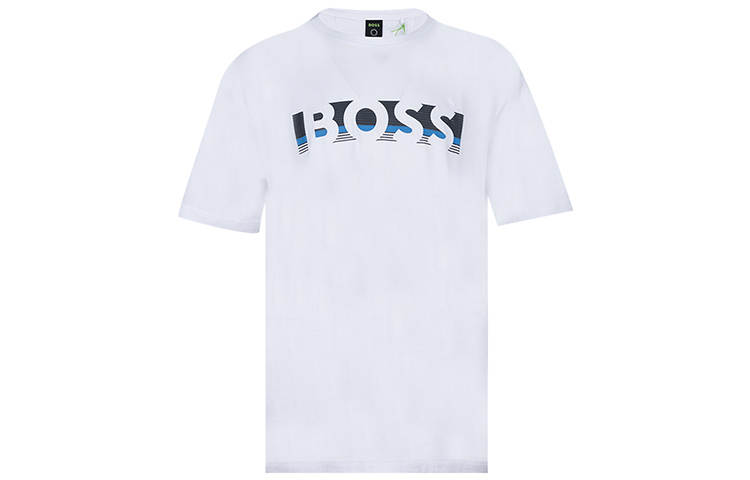 HUGO BOSS Short Sleeved T Shirts Men's White