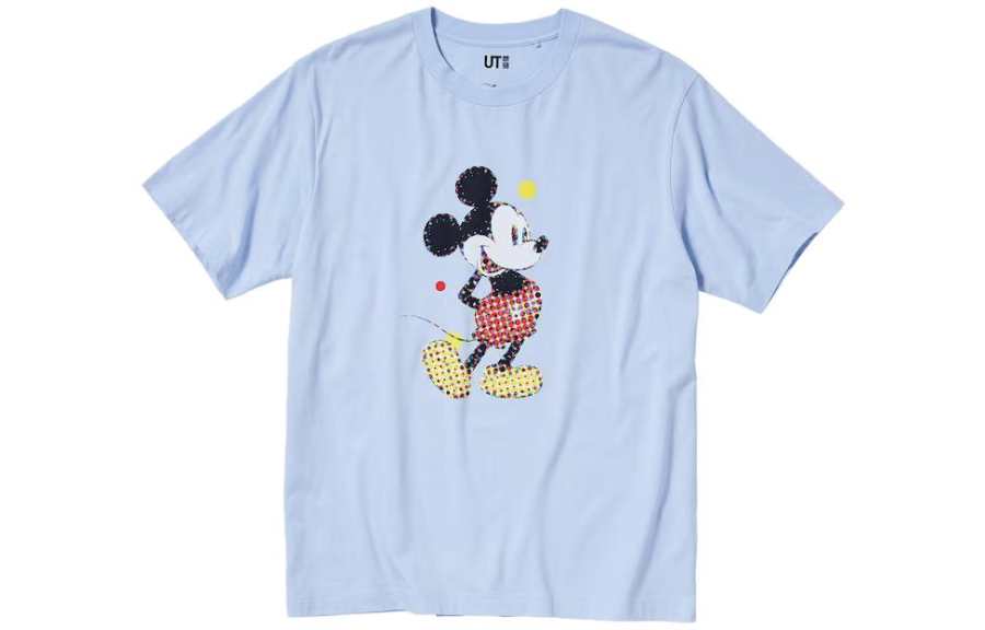 UNIQLO x Disney T Shirt Unisex Light Blue