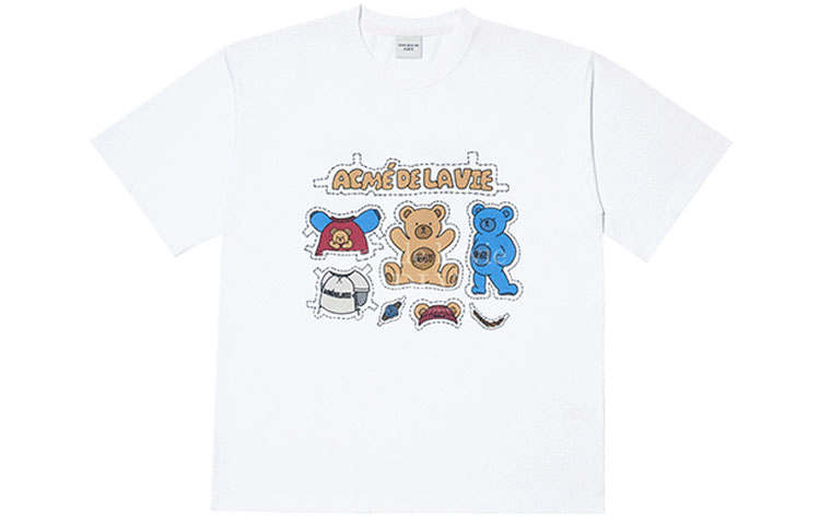 Acme De La Vie Acme De La Vie/ADLV T Shirt Unisex White