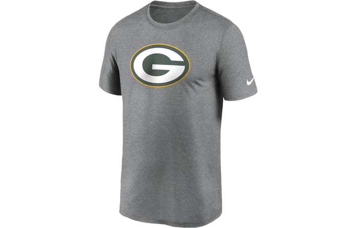 Nike Nike T Shirts Men's Light Gray Crew Neck Moderate Straight Fit