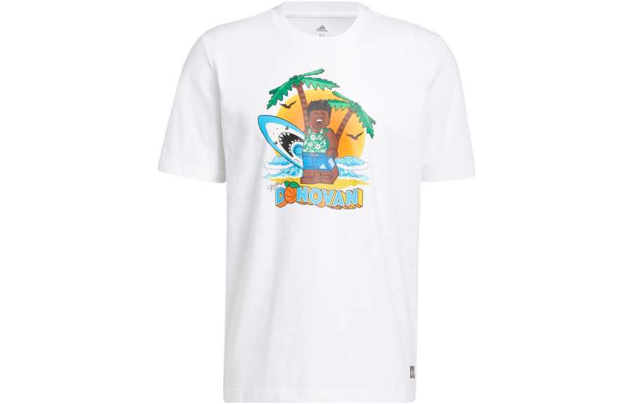 Adidas Adidas Lego T Shirt Men's White