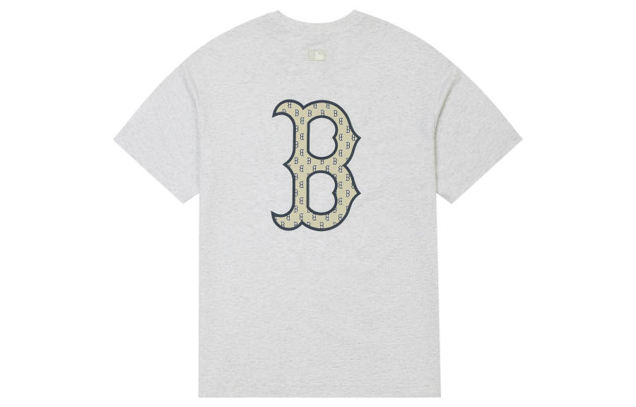 MLB MLB Boston Red Sox T Shirt Unisex Light Heather Gray