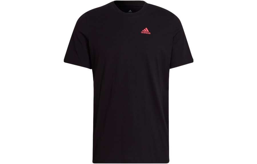 Adidas Adidas T Shirts Unisex Black Crew Neck Moderate Straight Fit