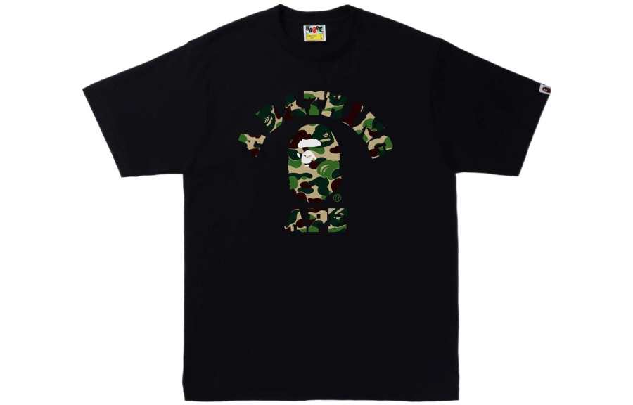 A BATHING APE Bape Abc Camo College Tee SS21