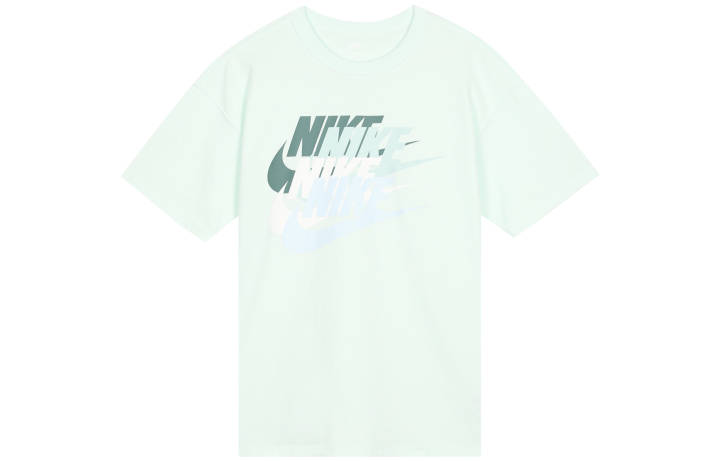 Nike Nike T Shirts Men's Light Green Crew Neck Moderate