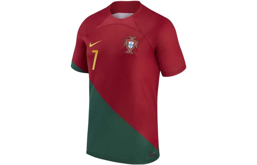 Nike Nike Portugal National Team 2022/23 Stadium Home Cristiano Ronaldo Men's Nike Dri-FIT Soccer Jersey
