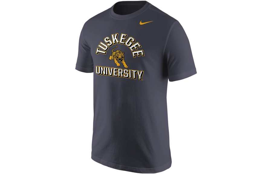 Nike Nike T Shirts Men's Navy Blue Crew Neck Moderate Straight Fit