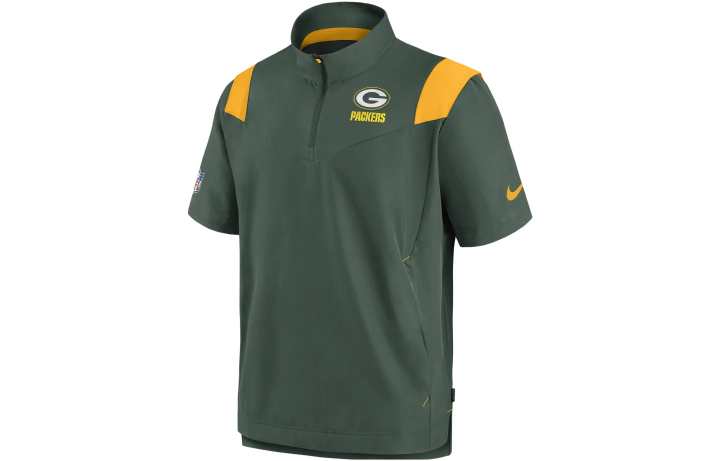 Nike Nike T Shirts Men's Green Thin Straight Fit