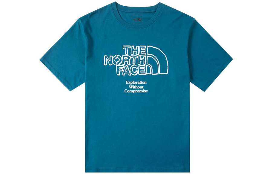 THE NORTH FACE T Shirt Men's Blue
