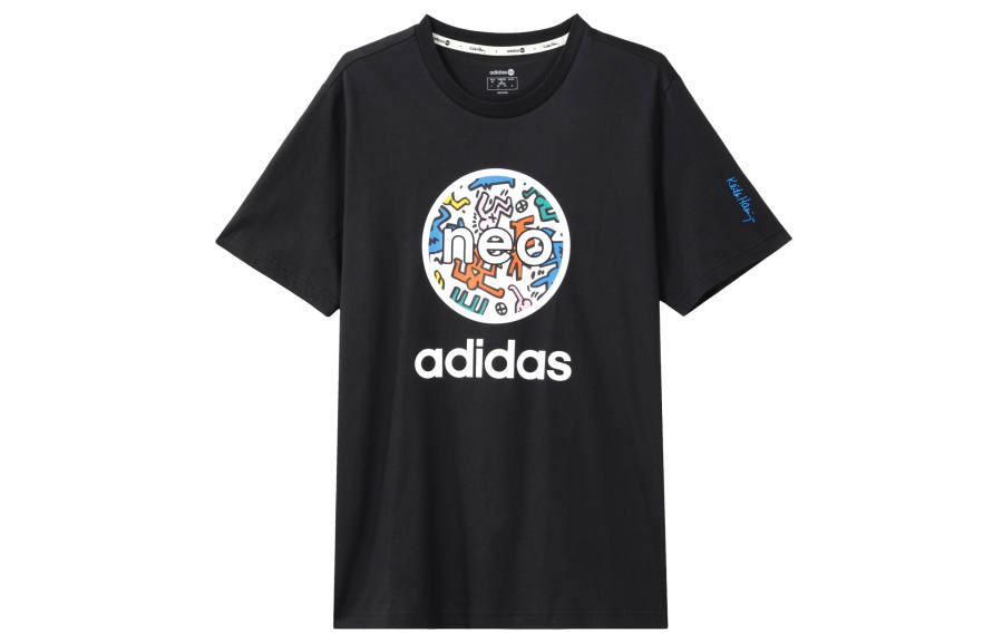 Adidas Neo x · Keith Haring T Shirt Unisex Black