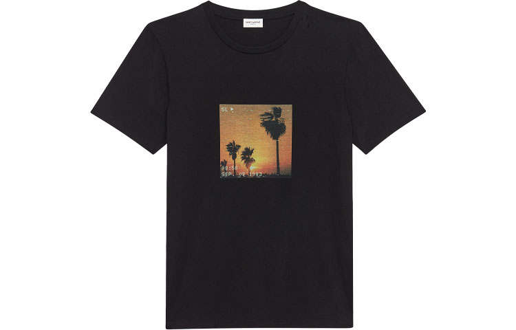 SAINT LAURENT SAINT LAURENT Palm Tree T Shirt