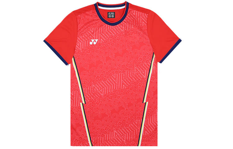 YONEX T Shirts Men's Crew Neck Moderate Straight Fit