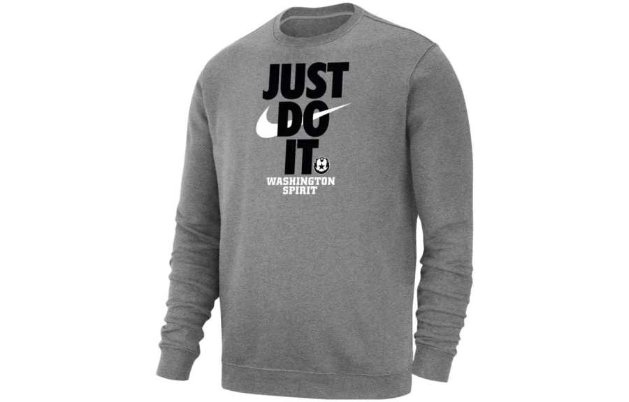 Nike Nike Washington Spirit Club Fleece Men's Nike Soccer Crew Neck Sweatshirt