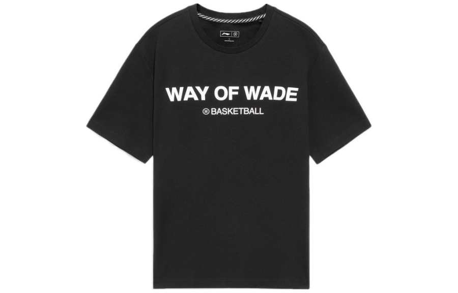 Li-Ning Li Ning Wade Collection T Shirts Men's Crew Neck Moderate Straight Fit