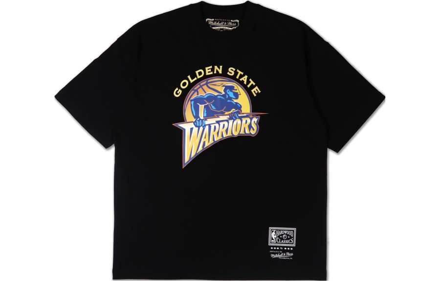 Mitchell Ness Mitchell Ness SS22 T Shirt Unisex Black