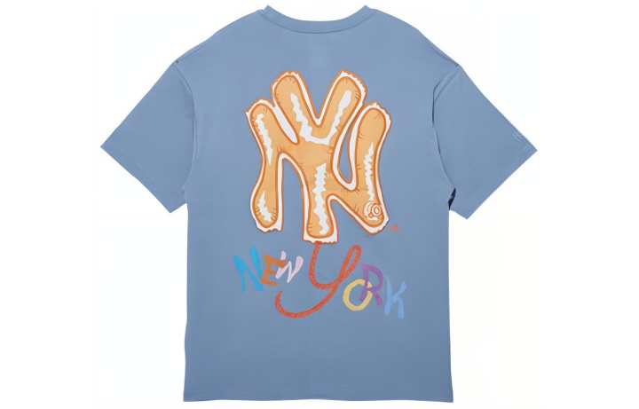 New Era New Era T Shirt Unisex Light Blue