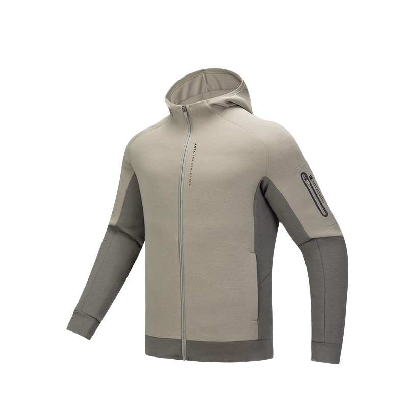 Anta Variety Training Collection Jackets & Coats Men's Mung Bean/Deep Green