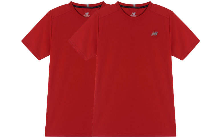 New Balance New Balance T Shirts Men's Crew Neck Moderate Straight Fit