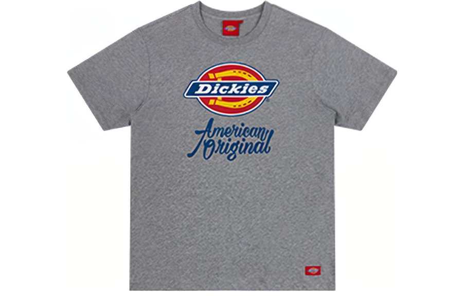 Dickies T Shirt Unisex Medium Feather Gray