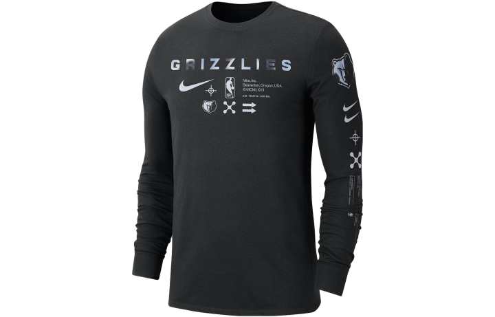 Nike Nike Memphis Grizzlies Men's Nike Nba Long-Sleeve T-Shirt