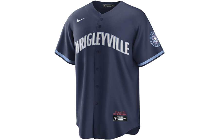 Nike Nike Mlb Chicago Cubs City Connect Ian Happ Men's Replica Baseball Jersey