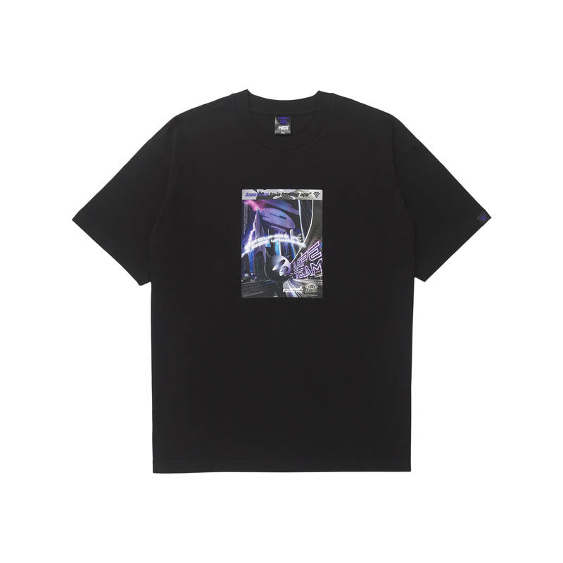 Aape Aape T Shirts Men's Crew Neck Moderate