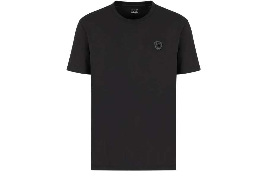 EMPORIO ARMANI 【Previous Season】logo-patch cotton t-shirt