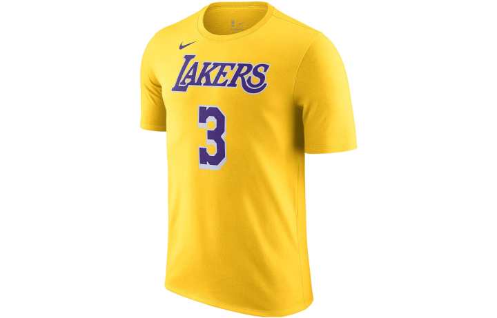Nike Nike T Shirts Men's Yellow Crew Neck Thin Straight Fit