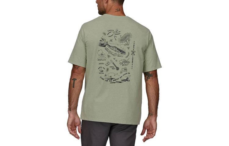 Patagonia Fly Fishing Collection T Shirt Men's