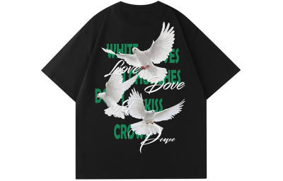 SANSYAS T Shirts Unisex Crew Neck Moderate Straight Fit