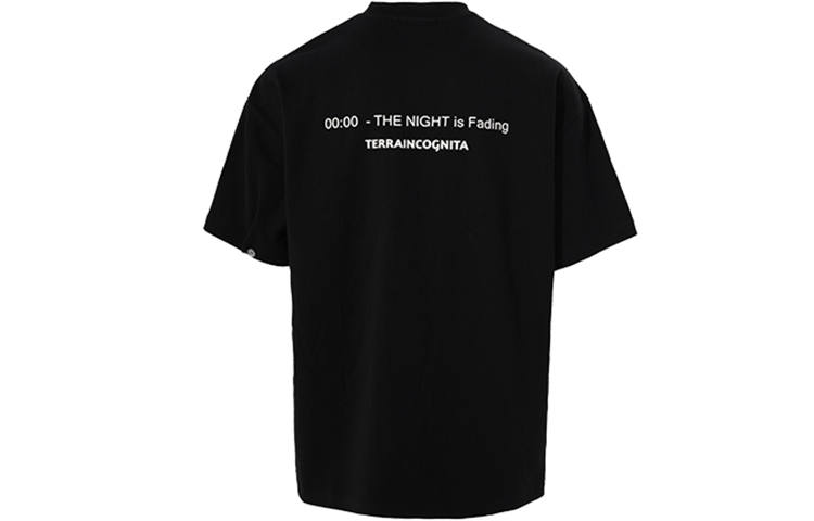 TERRA INCOGNITA T Shirts Unisex Crew Neck Thickened Straight Fit