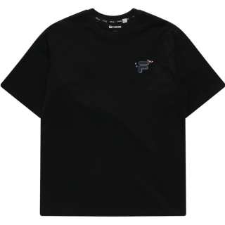 FILA FUSION T Shirt Unisex Black