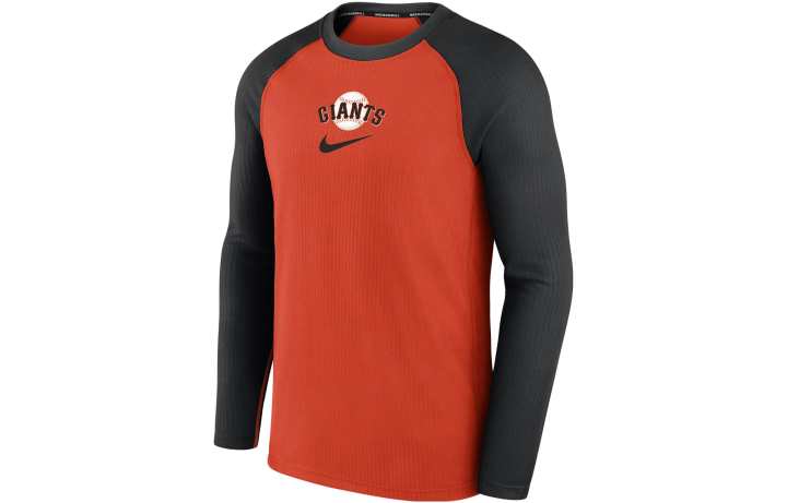 Nike Nike T Shirts Men's Orange Crew Neck Moderate