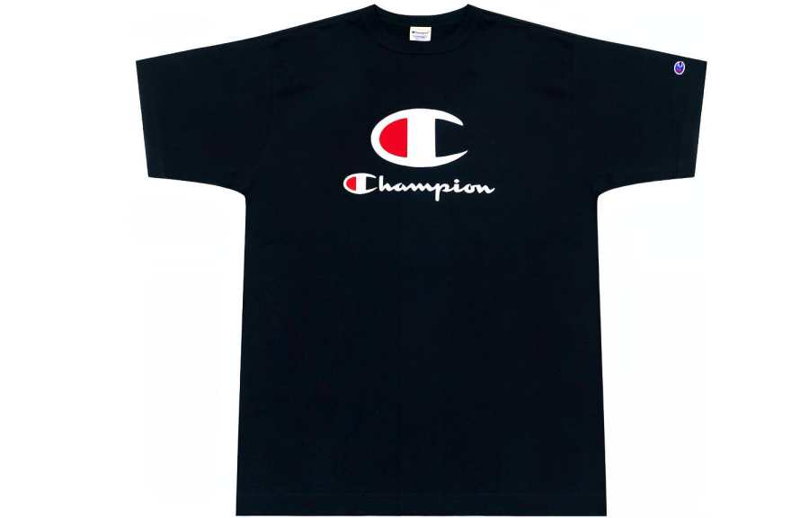 Champion SS21 T Shirt Japan Version Unisex Black