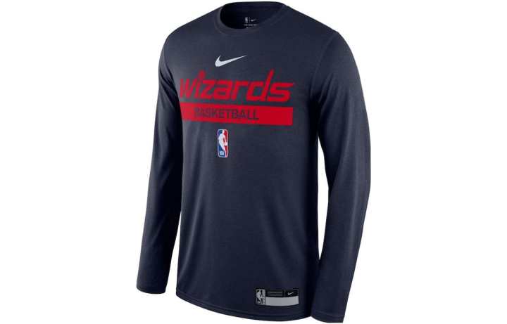 Nike Nike T Shirts Men's Navy Blue Crew Neck Moderate