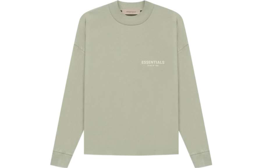 Fear Of God Essentials SS22 T Shirt Men's Gray Green