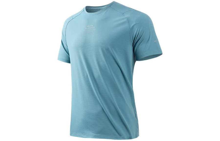 Anta T Shirt Men's Sky Smoke Blue