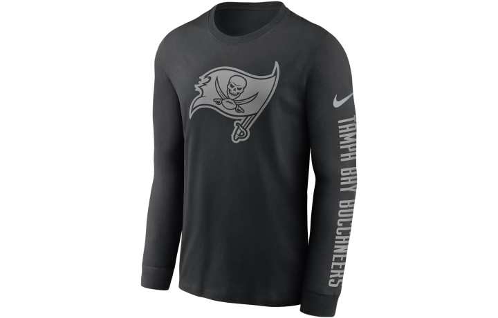 Nike Nike T Shirts Men's Black Crew Neck Moderate Straight Fit
