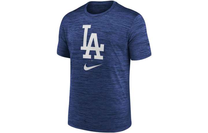 Nike Nike T Shirts Men's Blue Crew Neck Thin Straight Fit