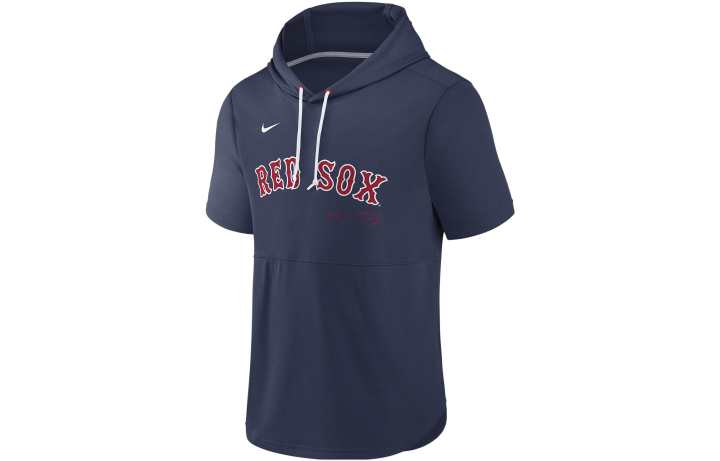 Nike Nike T Shirts Men's Blue Hooded Moderate