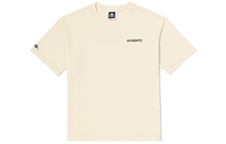 Kappa T Shirts Unisex Crew Neck Moderate Straight Fit