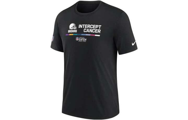 Nike Nike T Shirts Men's Black Crew Neck Moderate Straight Fit