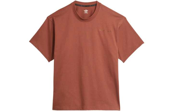 Adidas Adidas T Shirts Unisex Coffee Crew Neck Moderate Straight Fit