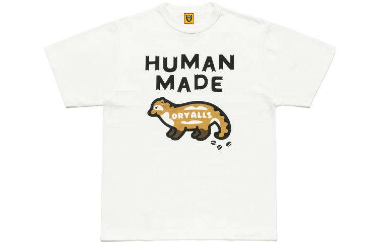 HUMAN MADE T Shirts Unisex Crew Neck Moderate Straight Fit