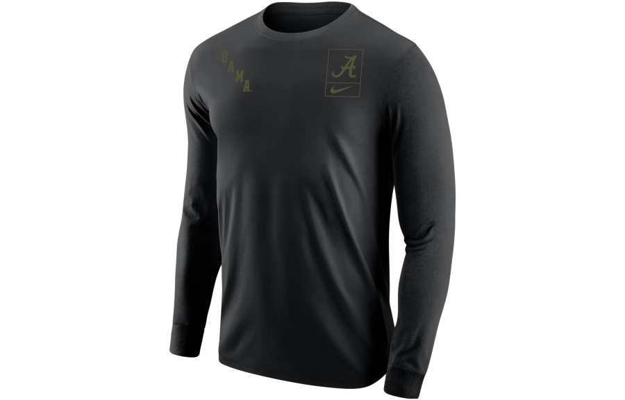 Nike Nike Alabama Olive Pack Men's Nike College Long Sleeve T Shirt