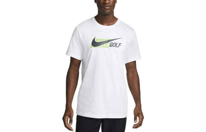 Nike Nike T Shirts Men's Ivory Crew Neck Moderate Straight Fit