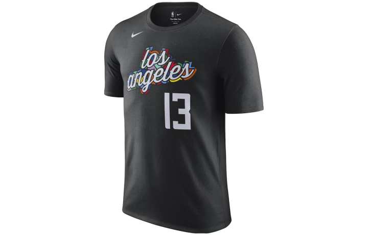 Nike Nike T Shirts Men's Black Crew Neck Moderate Straight Fit